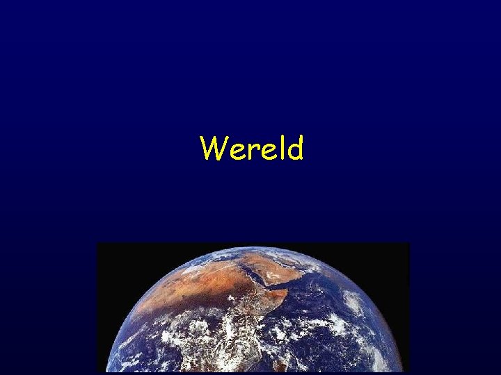 Wereld 