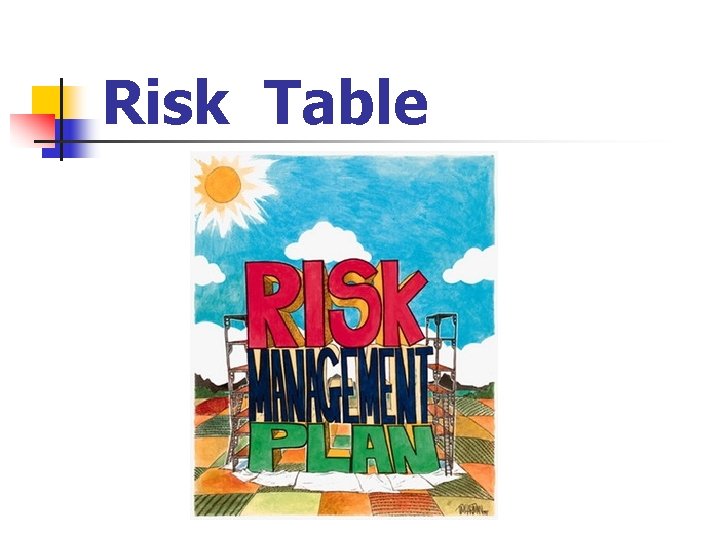 Risk Table 