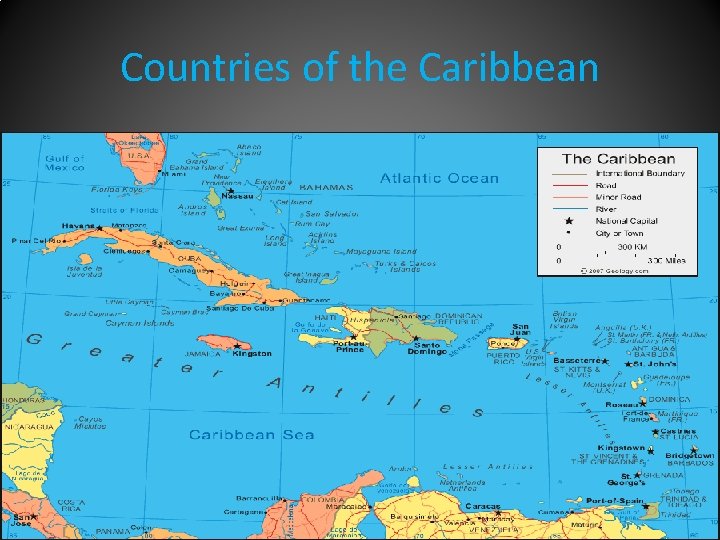 Countries of the Caribbean 