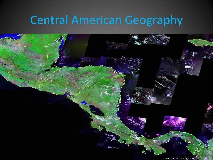 Central American Geography 