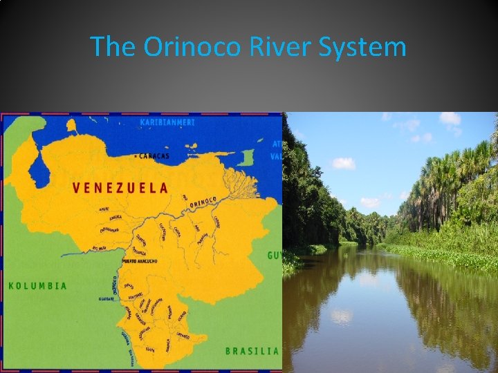 The Orinoco River System 