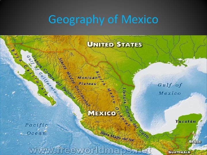 Geography of Mexico 