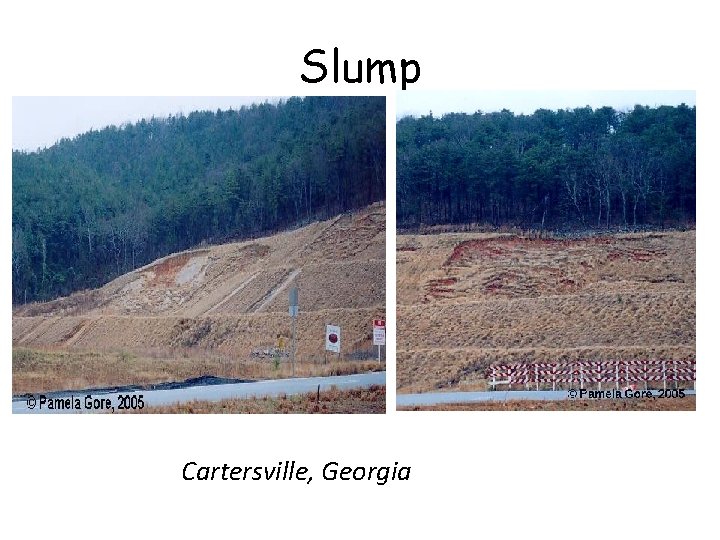 Slump Cartersville, Georgia 