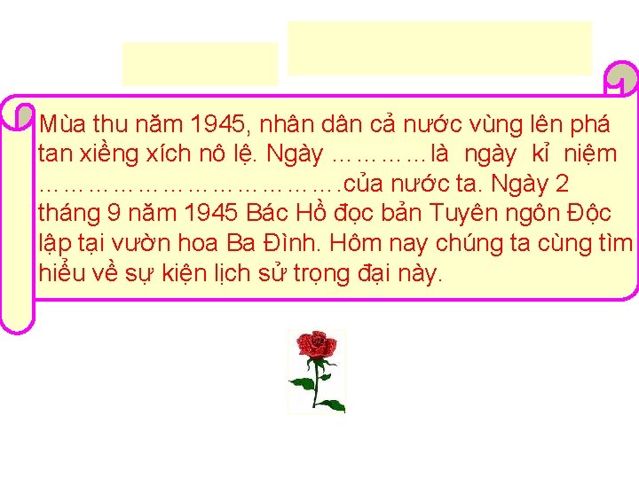 19 - 8 Cách mạng tháng Tám Mùa thu năm 1945, nhân dân cả