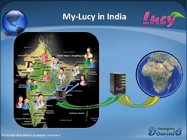 My-Lucy in India © Copyright 2010, Dominic Foundation - Switzerland 