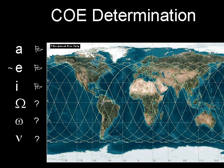 COE Determination a ~e i ? ? ? 