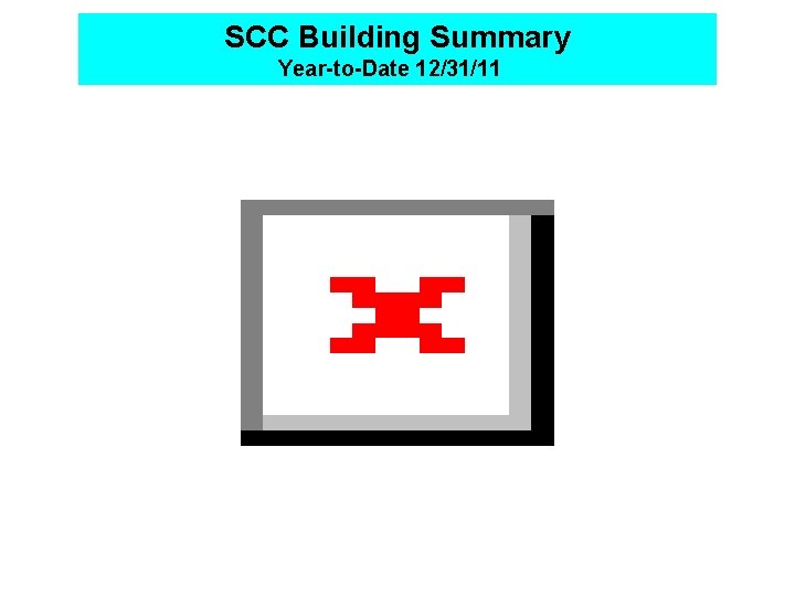 SCC Building Summary Year-to-Date 12/31/11 