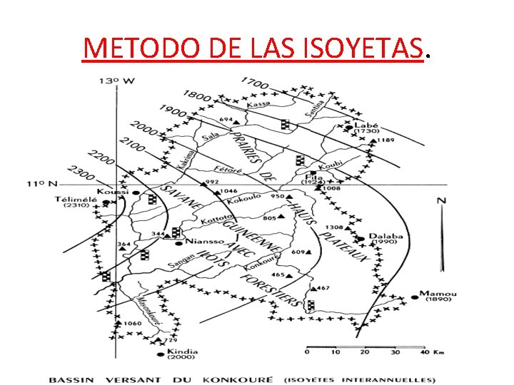 METODO DE LAS ISOYETAS. 