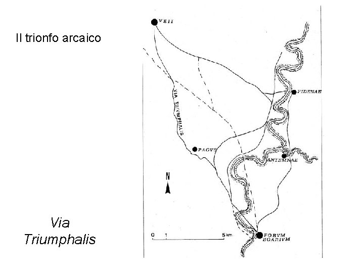 Il trionfo arcaico Via Triumphalis 