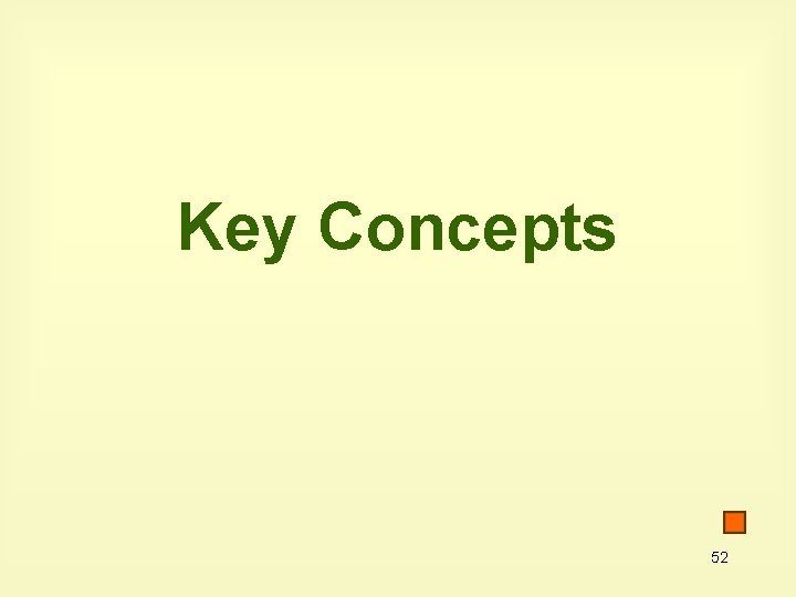 Key Concepts 52 