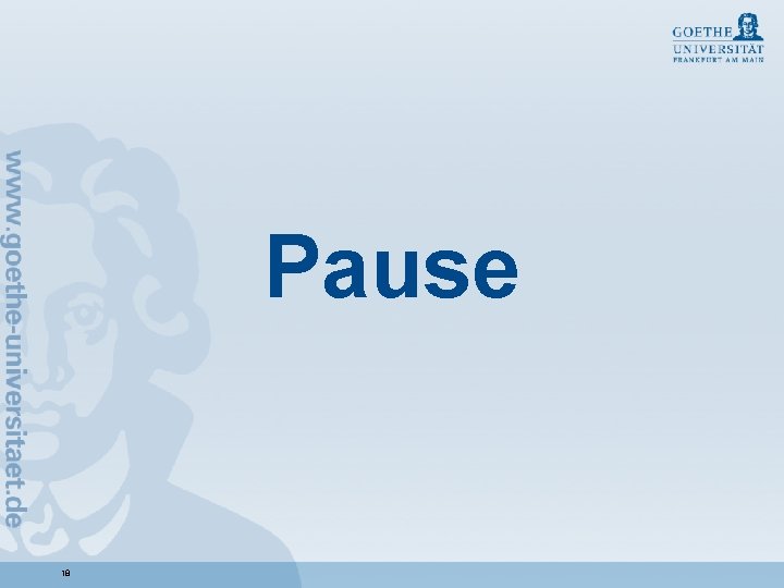 Pause 18 