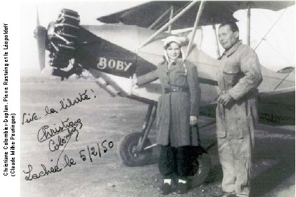 Christiane Colombier-Duplan, Pierre Rastaing et le Léopoldoff (Claude Milhe-Poutingon) 