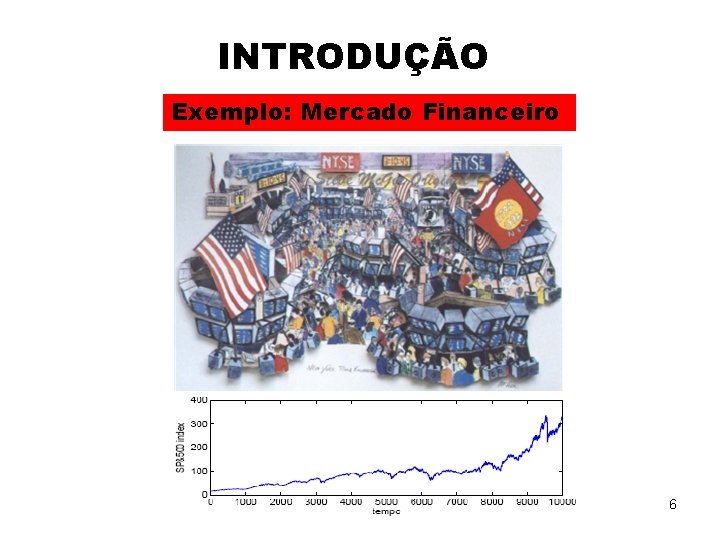 INTRODUÇÃO Exemplo: Mercado Financeiro 6 