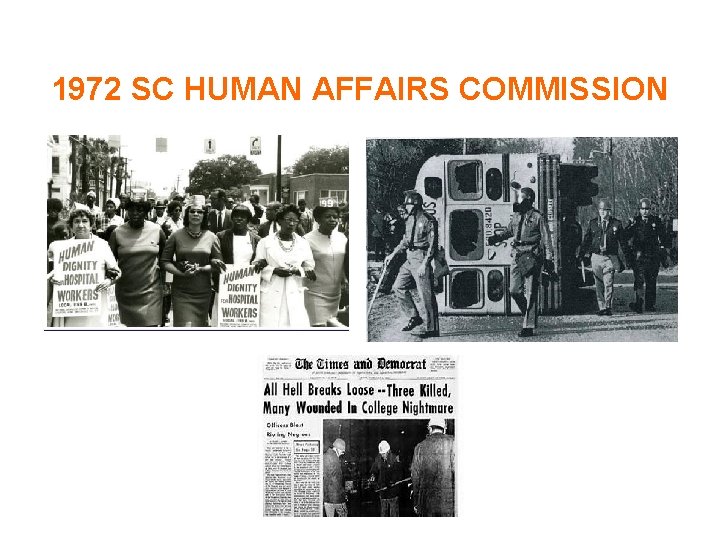 1972 SC HUMAN AFFAIRS COMMISSION 