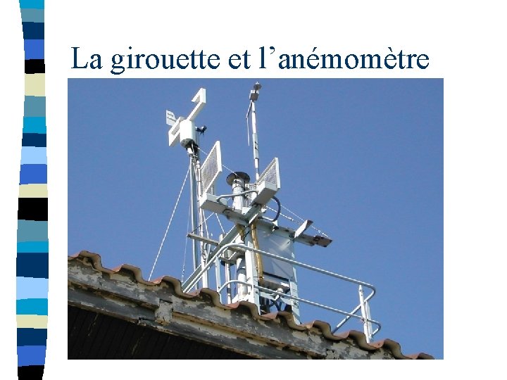 La girouette et l’anémomètre 