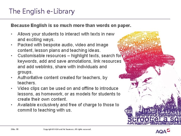 The English e-Library Because English is so much more than words on paper. •