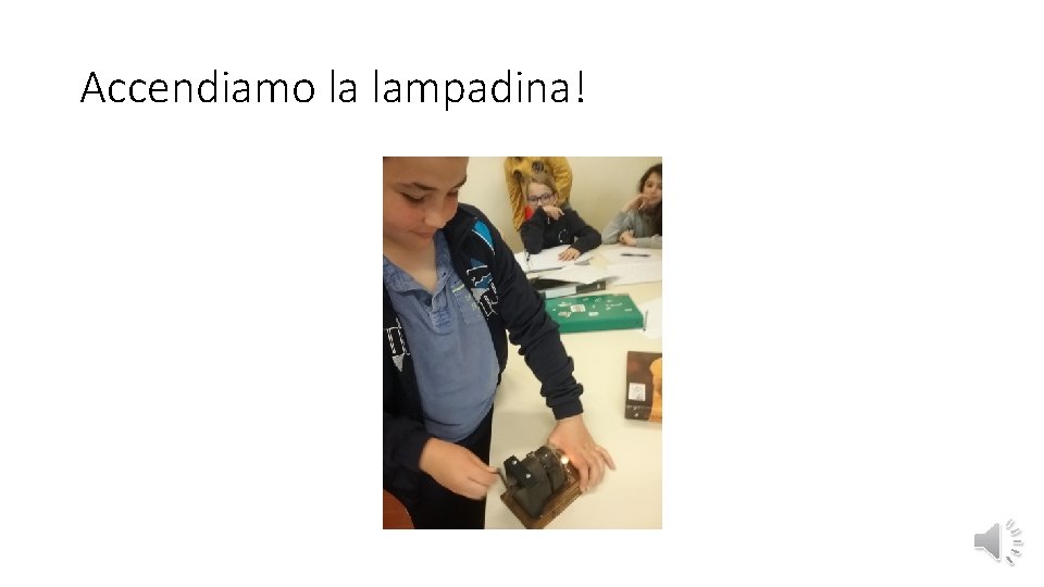 Accendiamo la lampadina! 