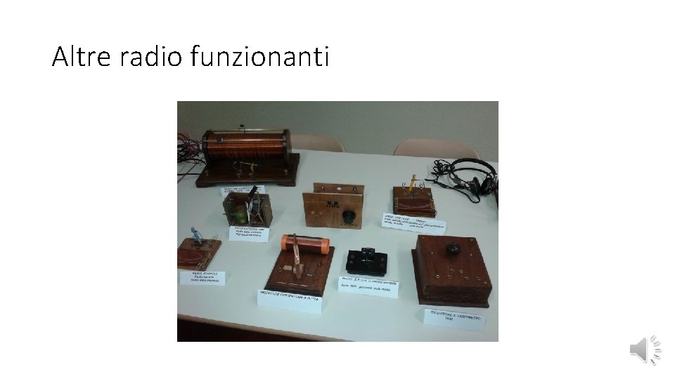 Altre radio funzionanti 