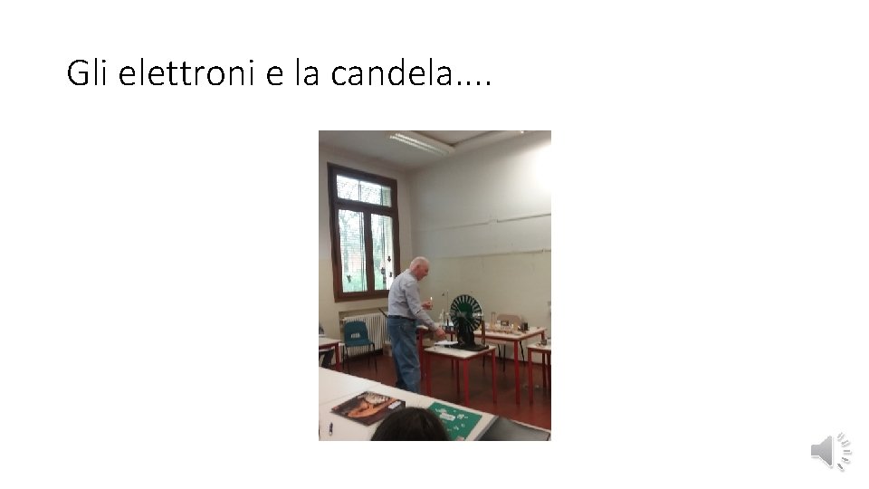 Gli elettroni e la candela. . 