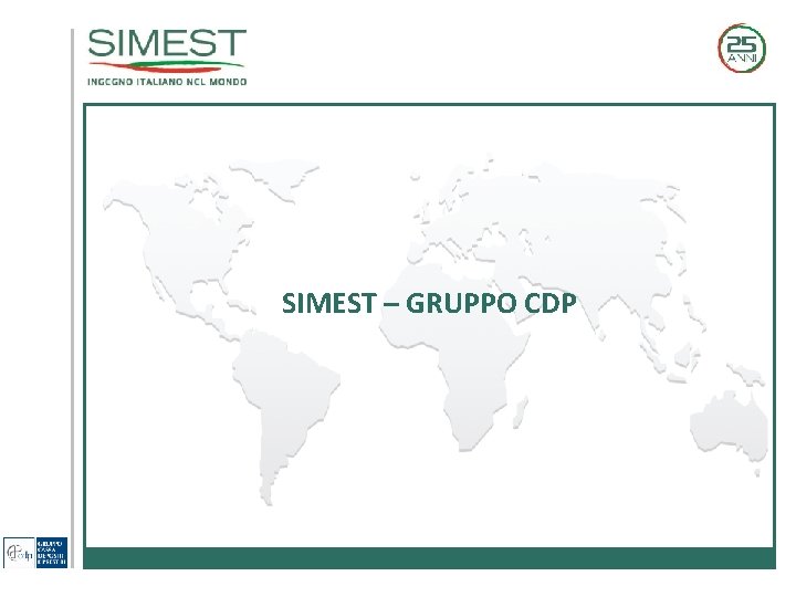 SIMEST – GRUPPO CDP SIMEST – GRUPPO CDP