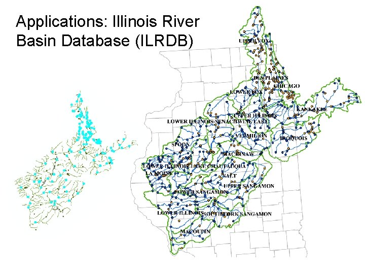 Applications: Illinois River Basin Database (ILRDB) 