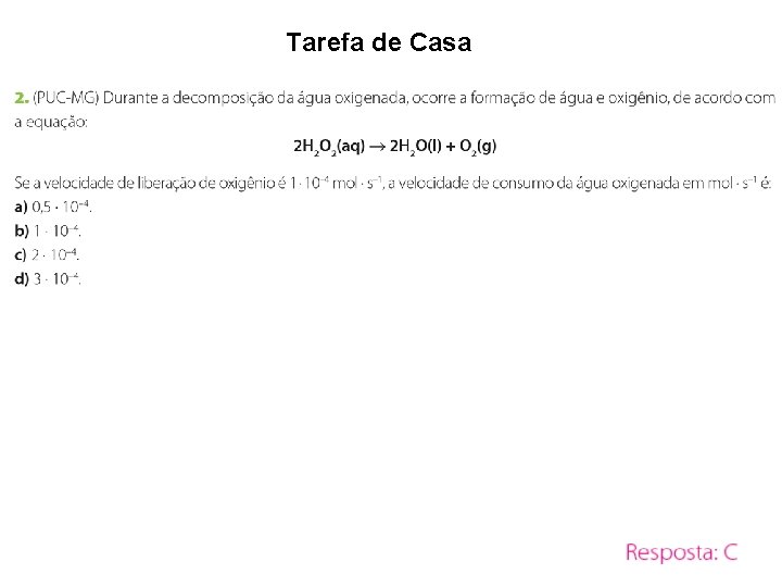 Tarefa de Casa 