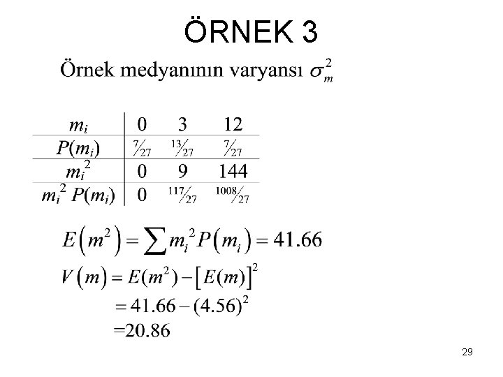 ÖRNEK 3 29 