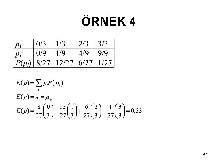 ÖRNEK 4 58 