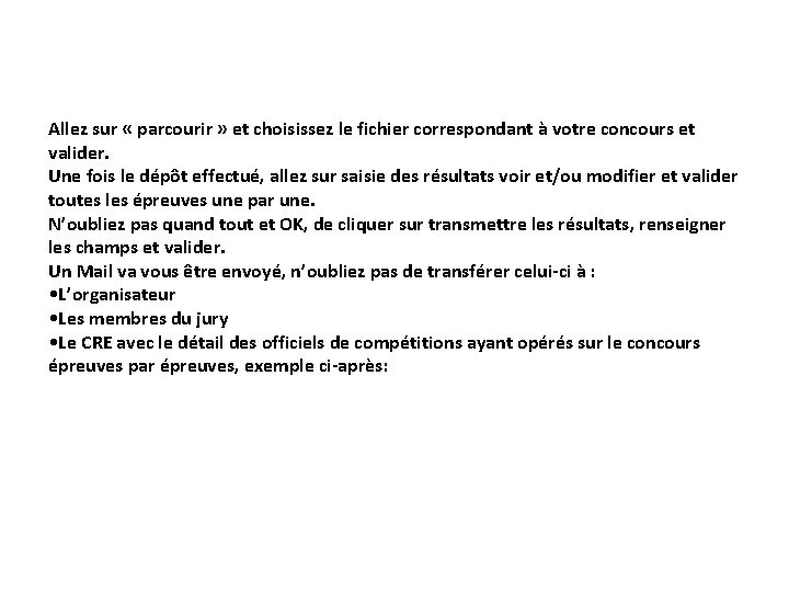 Allez sur « parcourir » et choisissez le fichier correspondant à votre concours et