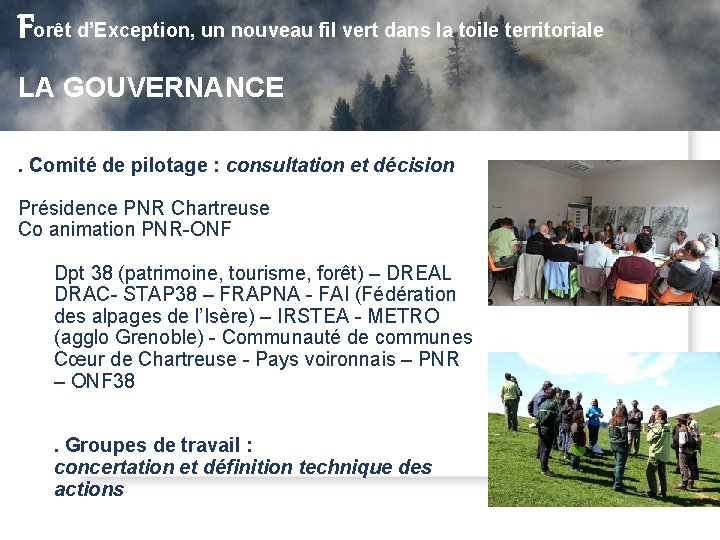 Forêt d’Exception, un nouveau fil vert dans la toile territoriale Forêt d’Exception, une nouveau Forêt d’Exception, un nouveau fil vert dans la toile territoriale Forêt d’Exception, une nouveau