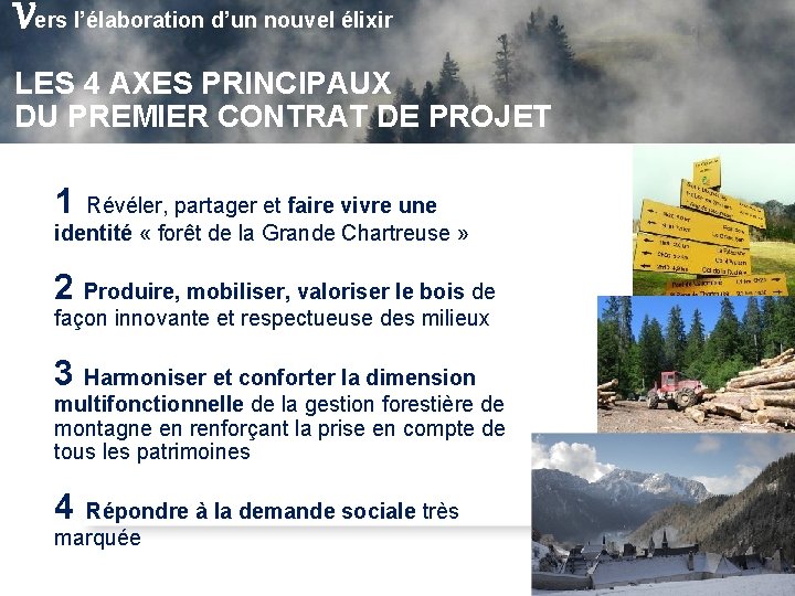 Vers l’élaboration d’un nouvel élixir F orêt d’Exception, une nouveau fil vert dans la Vers l’élaboration d’un nouvel élixir F orêt d’Exception, une nouveau fil vert dans la