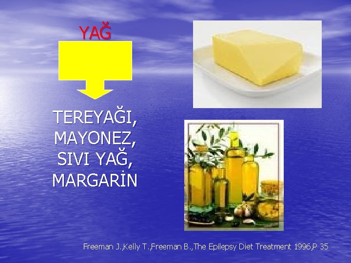 YAĞ TEREYAĞI, MAYONEZ, SIVI YAĞ, MARGARİN Freeman J. , Kelly T. , Freeman B.