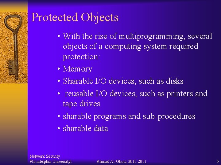 Module 6 Security in Operating Systems MModified by