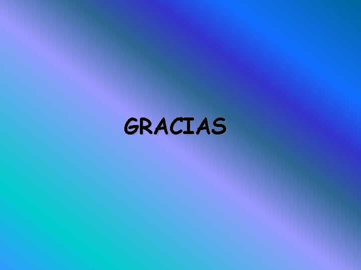 GRACIAS 