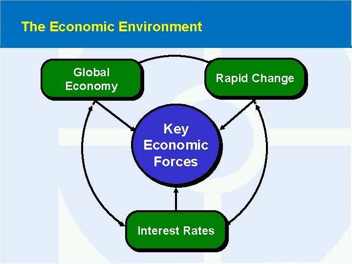 The Economic Environment Global Economy Rapid Change Key Economic Forces Interest Rates 