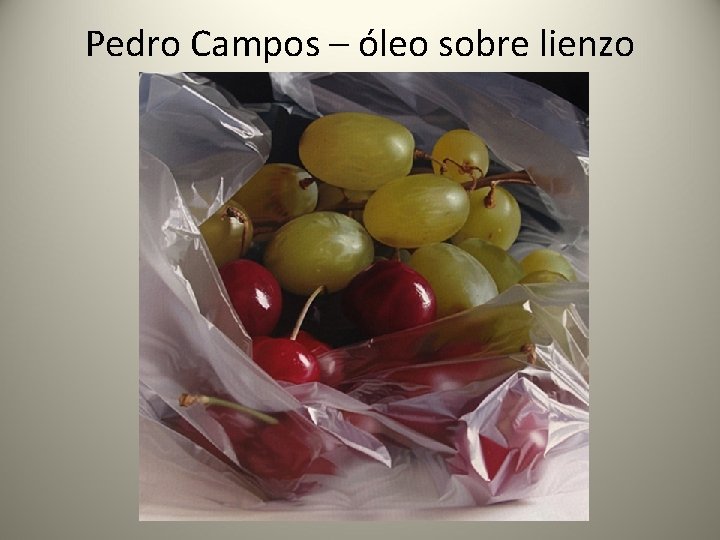 Pedro Campos – óleo sobre lienzo 