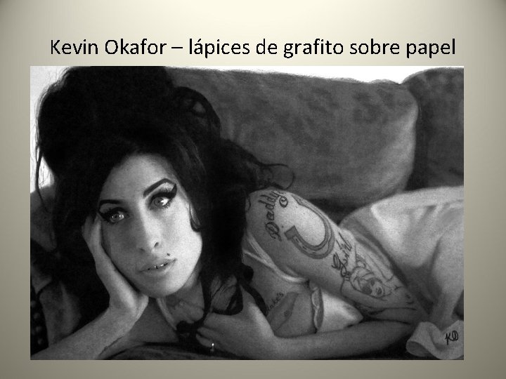 Kevin Okafor – lápices de grafito sobre papel 