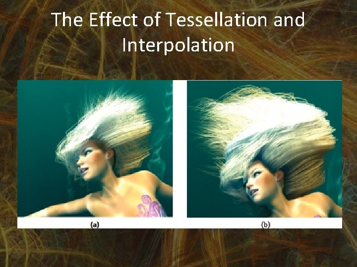 The Effect of Tessellation and Interpolation 