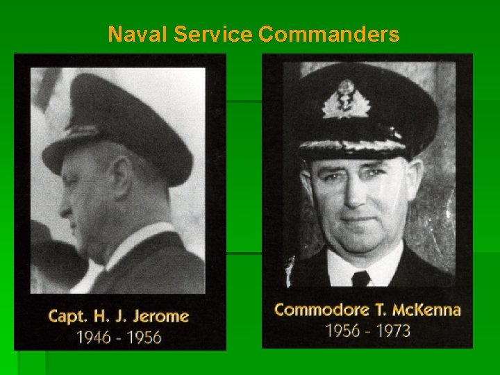 Naval Service Commanders 