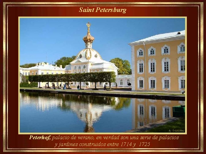  Saint Petersburg Peterhof, palacio de verano, en verdad son una serie de palacios