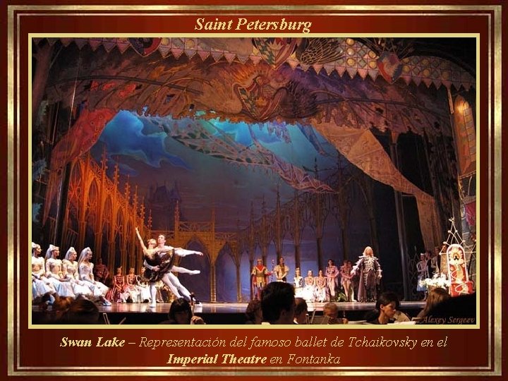  Saint Petersburg Swan Lake – Representación del famoso ballet de Tchaikovsky en el