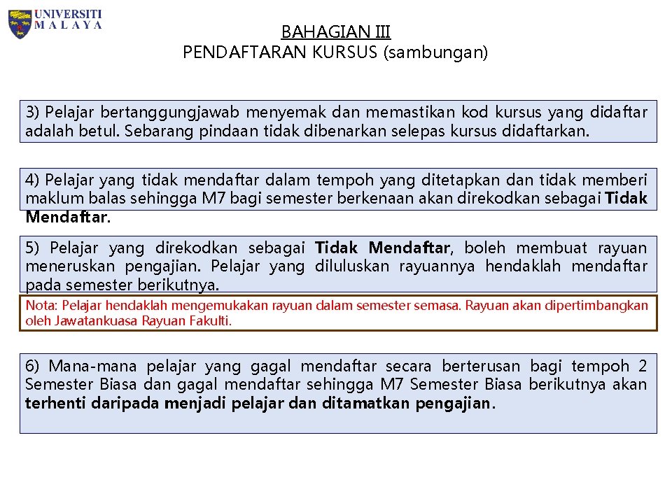 Taklimat Kaedah Dan Peraturan Ijazah Sarjana Muda 2019
