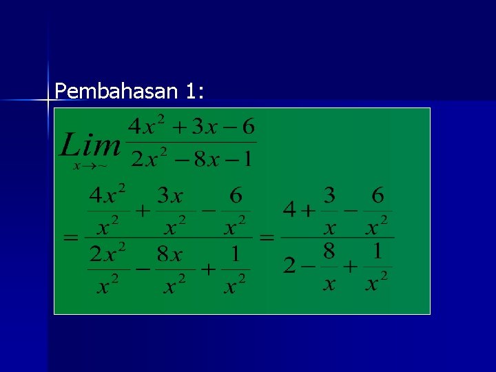 Pembahasan 1: 