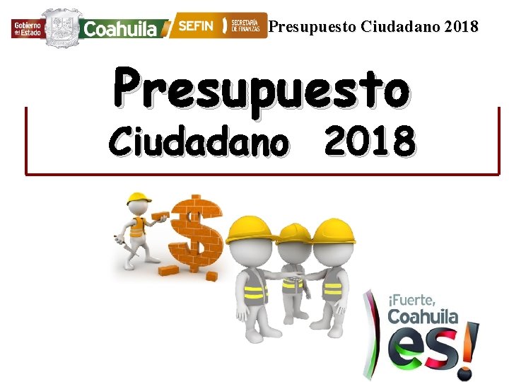 Presupuesto Ciudadano 2018 