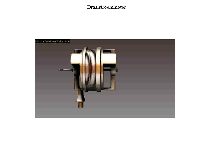 Draaistroommotor 