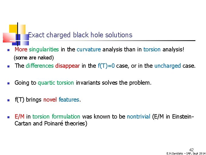 Exact charged black hole solutions More singularities in the curvature analysis than in torsion