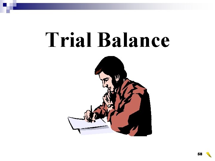 Trial Balance 58 