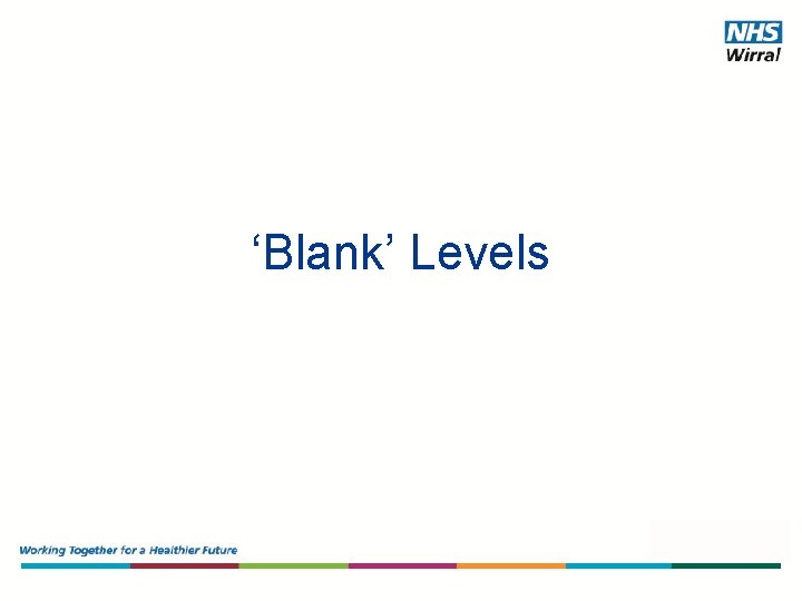 ‘Blank’ Levels 