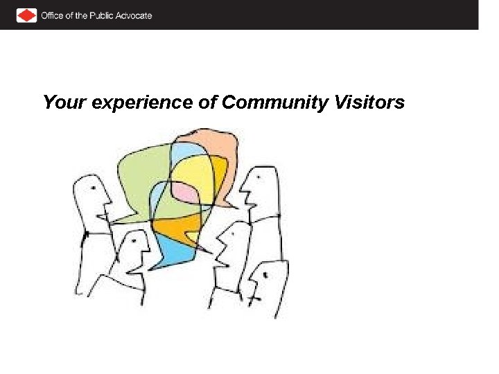 Your experience of Community Visitors 