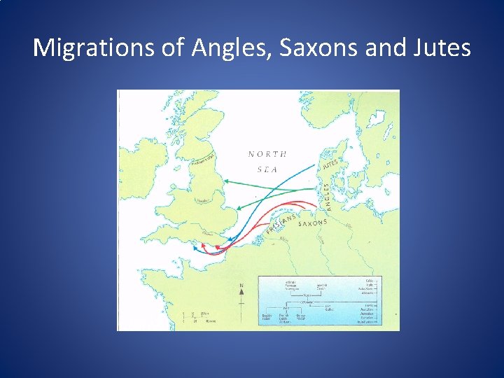 Migrations of Angles, Saxons and Jutes 